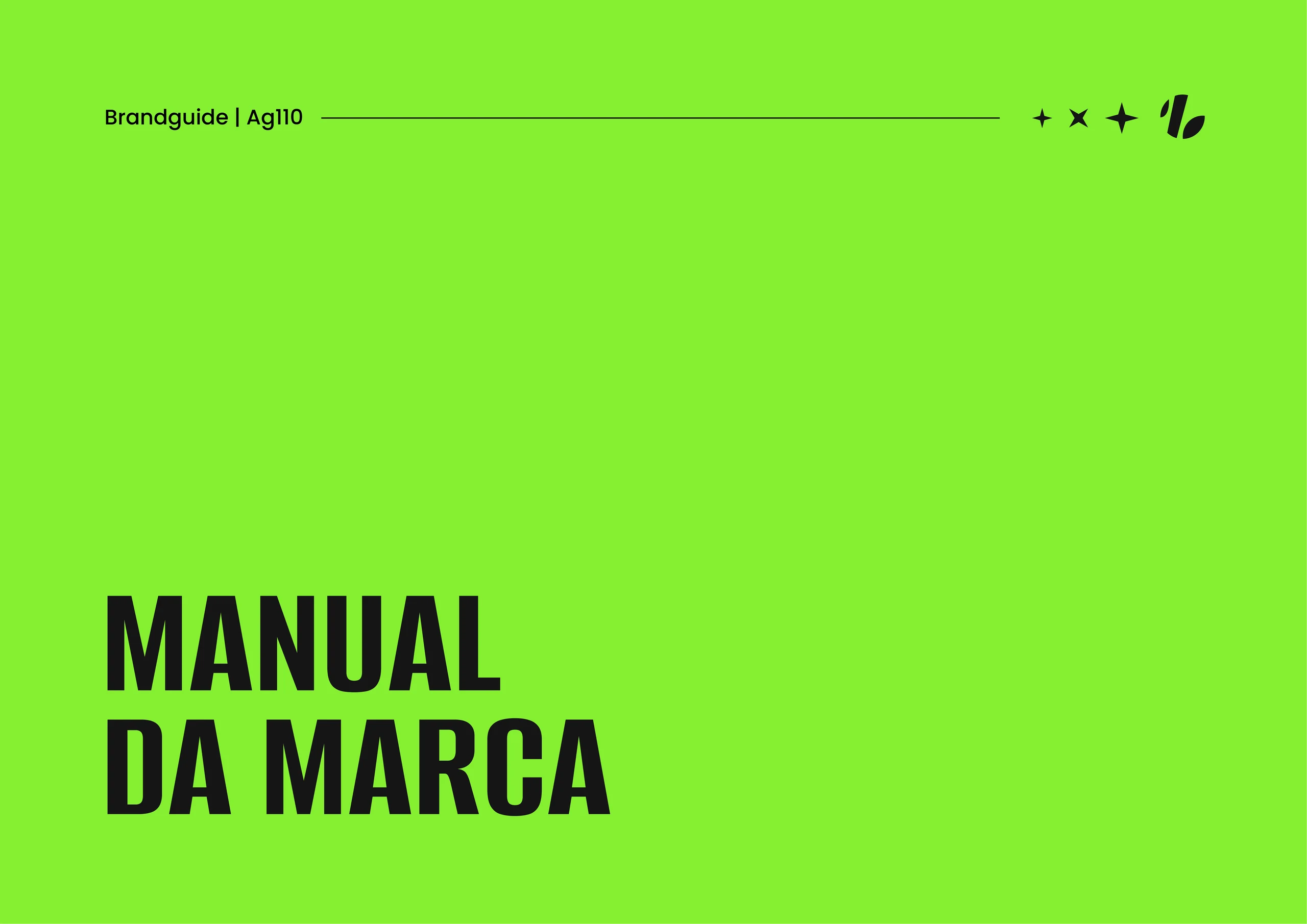 Brand manual page 1