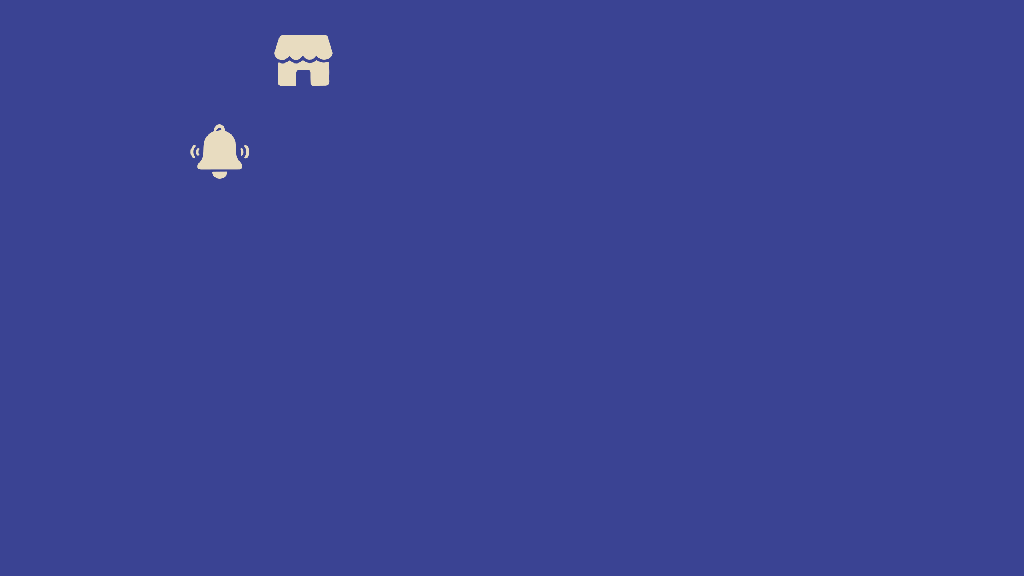 Dark Sugar services animation with illustrated icons